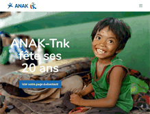 Tablet Screenshot of anak-tnk.org